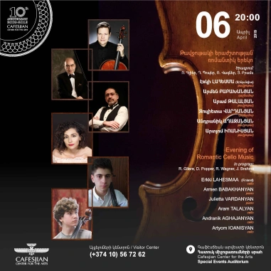 Evening of Romantic Cello Music