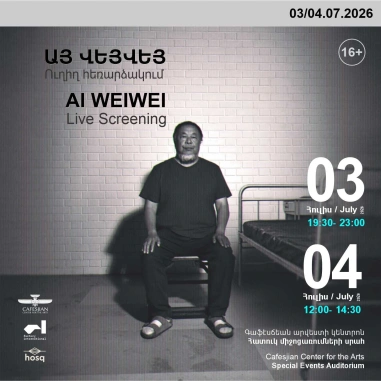 Ai Weiwei Live Screening at the Cafesjian Center for the Arts