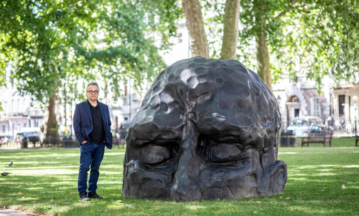 British artist David Breuer-Weil is best known for his monumental large-scale paintings and bronze sculptures.