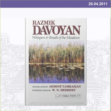 Razmik Davoyan "Whispers and Breath of the Meadows" book presentation