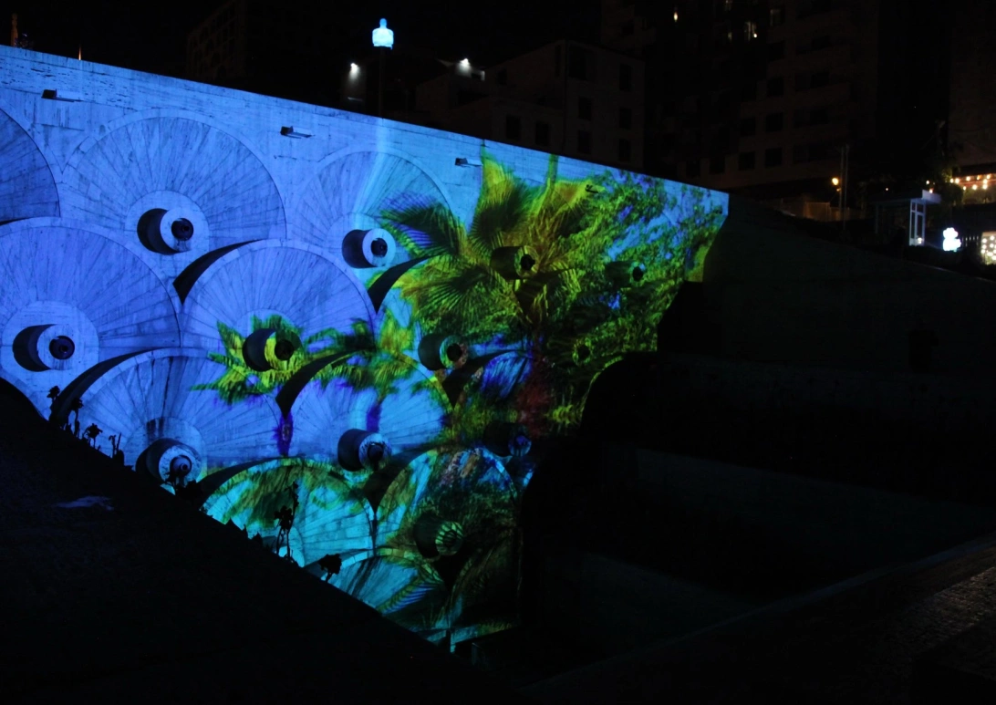 “Pink City” Digital Installation at CCA