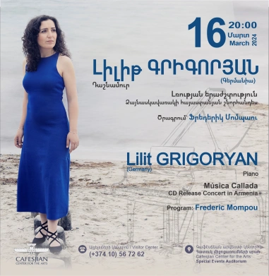 Lilit Grigoryan, piano (Germany)