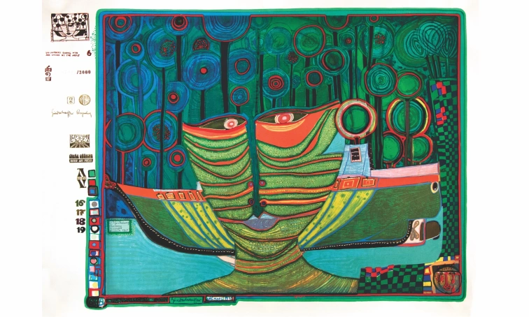Friedensreich Hundertwasser: Regentag