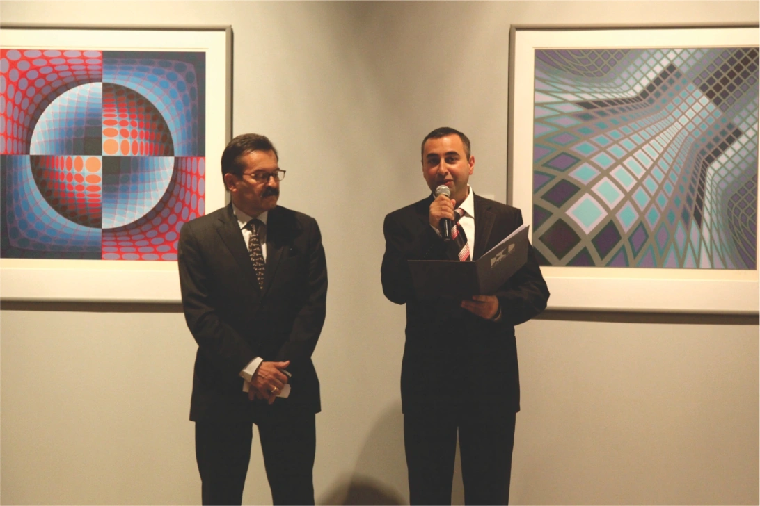 Private Opening of "Victor Vasarely: Optical Perspectives" Exhibition