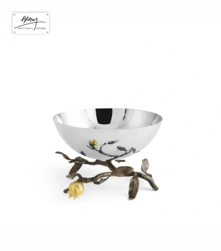 Pomegranate serving bowl