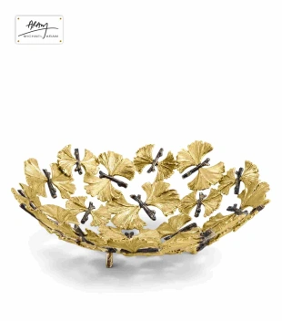 Butterfly Ginkgo bread basket