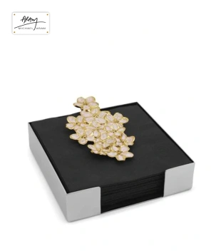 Cherry blossom cocktail napkin holder