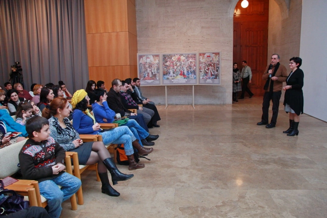 ENCOUNTERS WITH ART: Grigor Khanjyan: The Mystery of the Mural