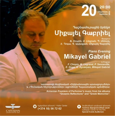 Mikayel Gabriel: Piano Evening