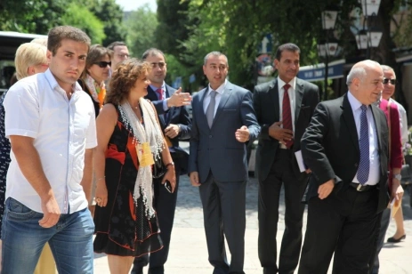 Participants of the Conference Dedicated to the 70th Anniversary of UNESCO Visited CCA